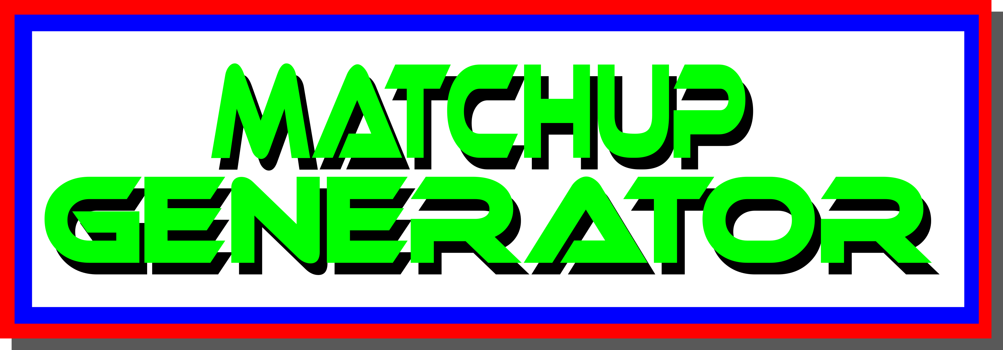 matchup generator link